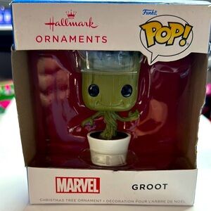 Hallmark Funko Pop! Marvel Groot Christmas Tree Ornament - Green